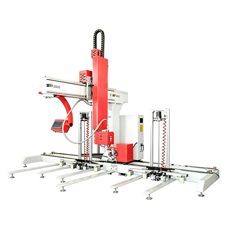 Maquinaria de extensión de sellador de ventanas de vidrio CNC
