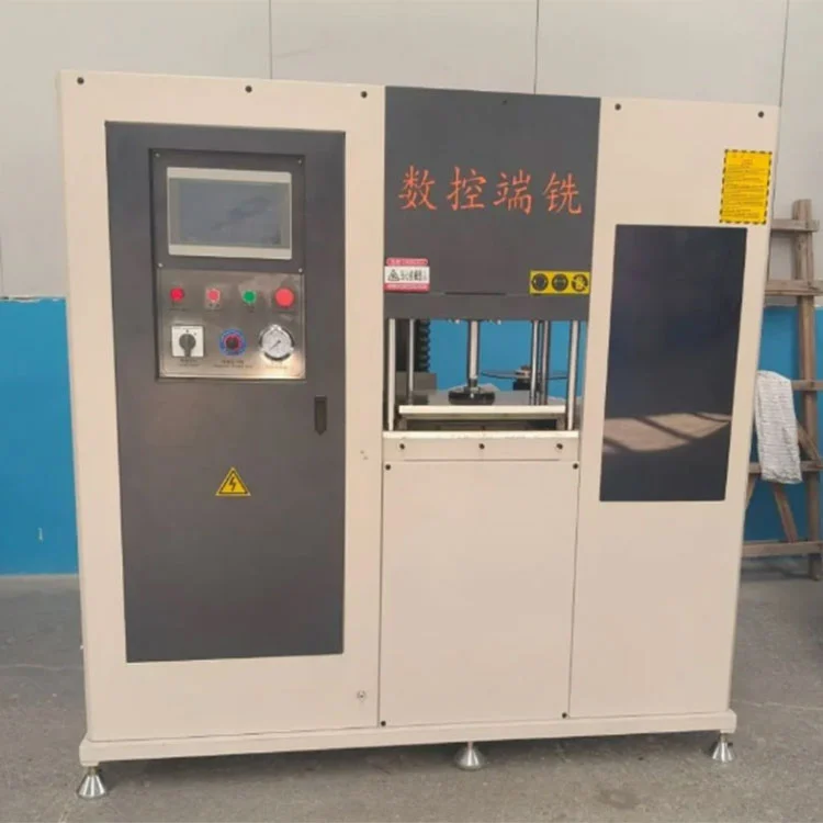 Equipo de fresado de extremo servo CNC para la fabricación unificada de muros cortina