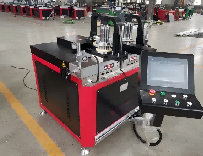 Máquina dobladora de perfiles CNC de alta resistencia para aluminio y PVC