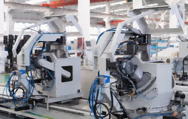 Sierra ingletadora compuesta CNC de 5 ejes de grado industrial