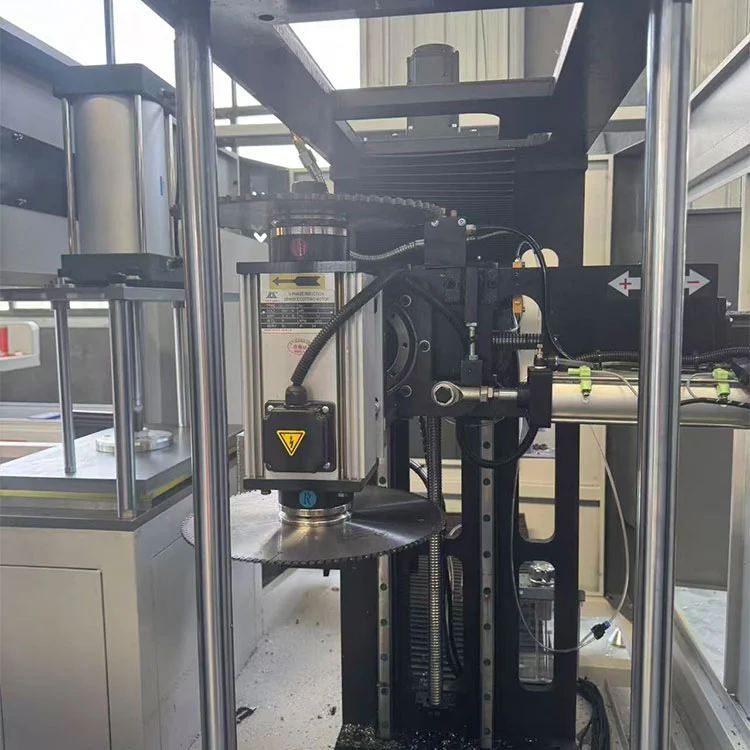 Fresa de extremo multiángulo 3+2 para parteluz de aluminio de forma especial