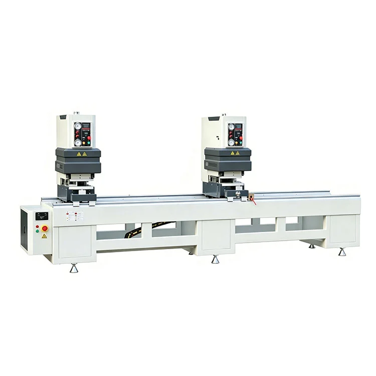 Máquina de soldadura sin costura de doble cabezal de PVC UPVC Windows